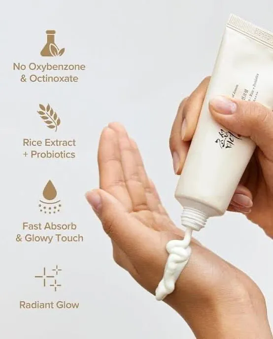 واقي شمس بيوتي أوف جوسون بخلاصة الأرز والبروبيوتيك SPF 50+ (50 مل) Thumbnail 3 - Cosmetics