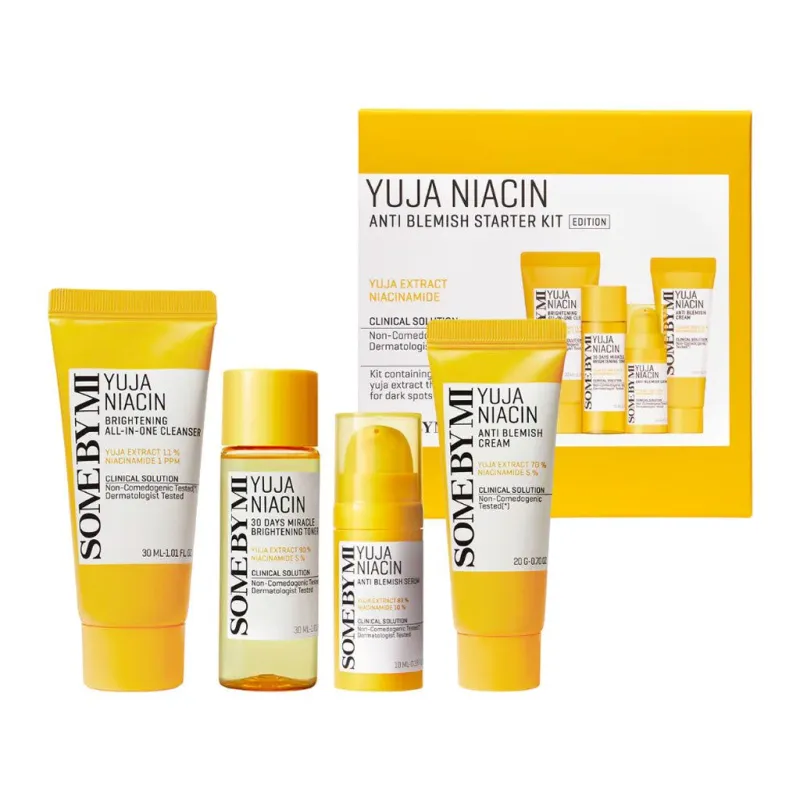 SOME BY MI Yuja Niacin Anti-Blemish Starter Kit Thumbnail 3 - Cosmetics