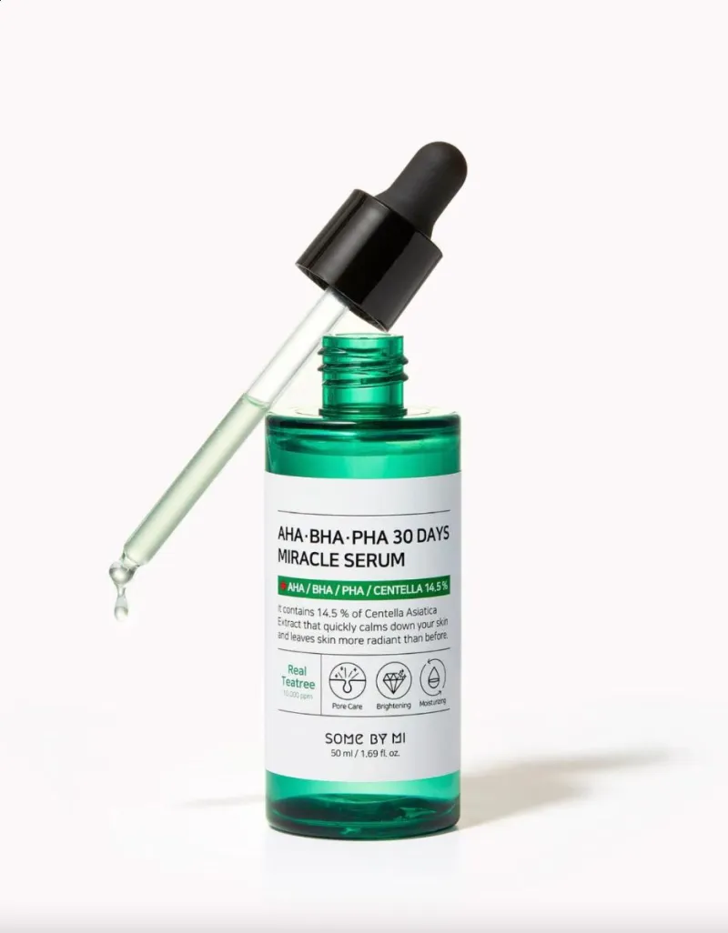 Some By Mi Aha Bha Pha 30 Days Miracle Serum 10ML Thumbnail 2 - Cosmetics