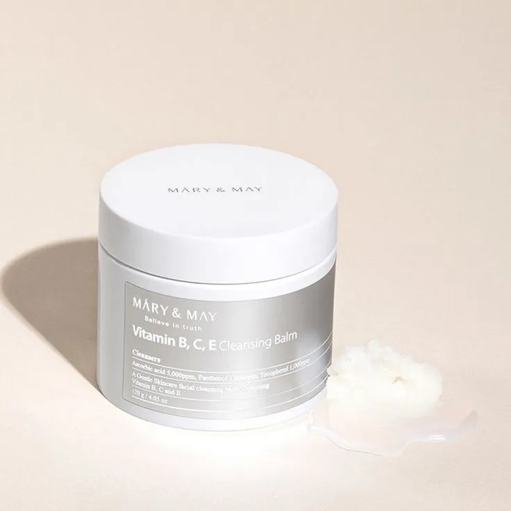 بلسم تنظيف الوجه بالفيتامينات B و C و E من ماري آند ماي 120 جم - Authentic Korean Skincare in Egypt