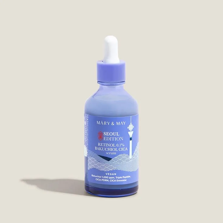 سيروم ريتينول 0.1% والباكوتشيول والسيكا المهدئ من ماري آند ماي 80 مل - Authentic Korean Skincare in Egypt