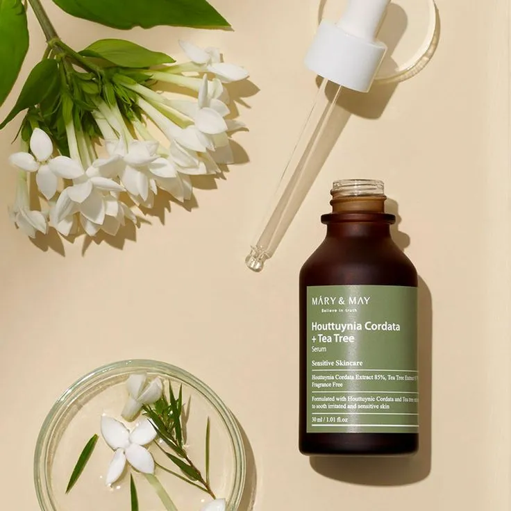 سيروم الهارتليف وشجرة الشاي لتنقية المسام وحب الشباب من ماري آند ماي 30 مل - Authentic Korean Skincare in Egypt