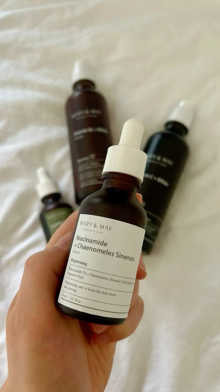 سيروم النياسيناميد 2% ومستخلص السفرجل الصيني للتفتيح من ماري آند ماي 30 مل - Authentic Korean Skincare in Egypt
