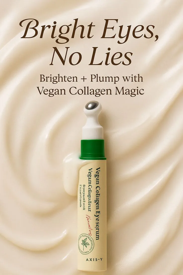 سيروم محيط العين بالكولاجين النباتي مع بكرة تدليك من أكسيس واي 10 مل - Authentic Korean Skincare in Egypt