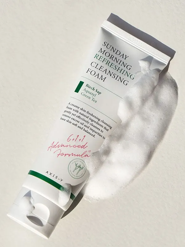 غسول رغوي منعش صباح الأحد متوازن الحموضة من أكسيس واي 120 مل - Authentic Korean Skincare in Egypt