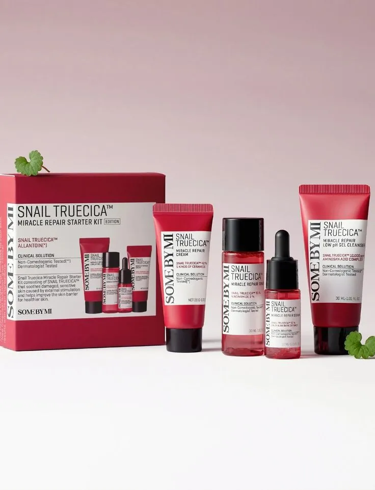 SOME BY MI Snail Truecica Miracle Repair Starter Kit Skincare Sets and Bundles Egypt