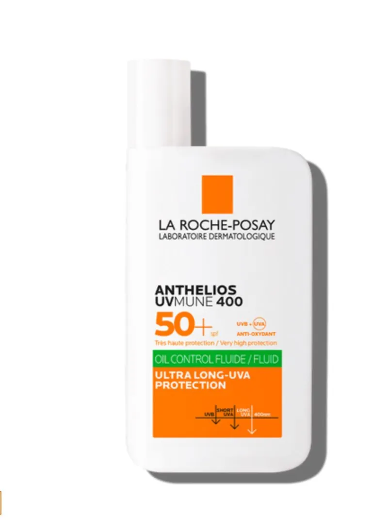 فلود واقي شمس أنثيليوس يو في ميون 400 للتحكم باللمعان SPF50+ من لاروش بوزيه 50 مل - Authentic Korean Skincare in Egypt