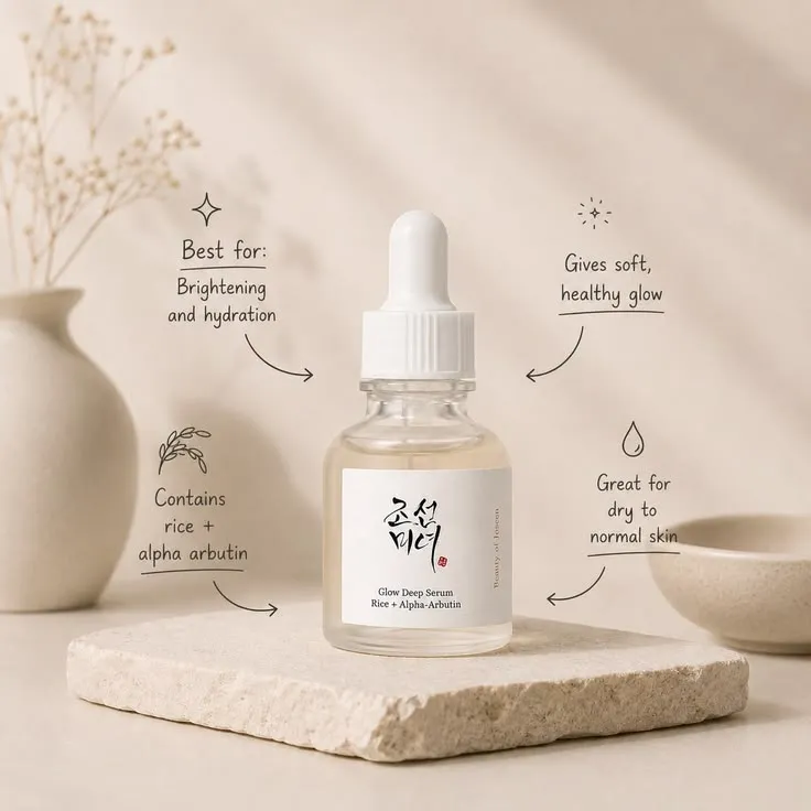 Beauty of Joseon Glow Deep Serum (Rice + Alpha-Arbutin) 30ml Thumbnail 2 - Cosmetics