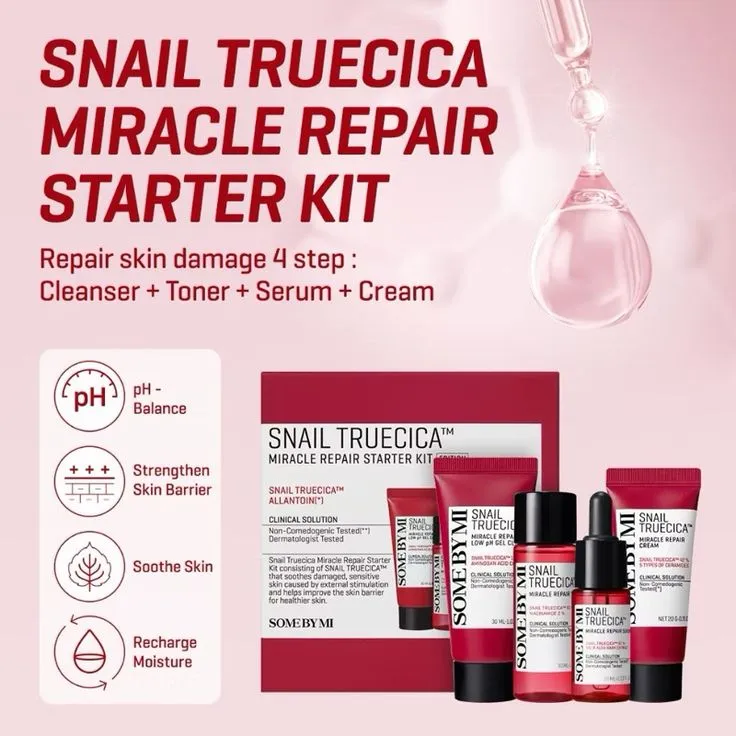 SOME BY MI Snail Truecica Miracle Repair Starter Kit Thumbnail 2 - Cosmetics