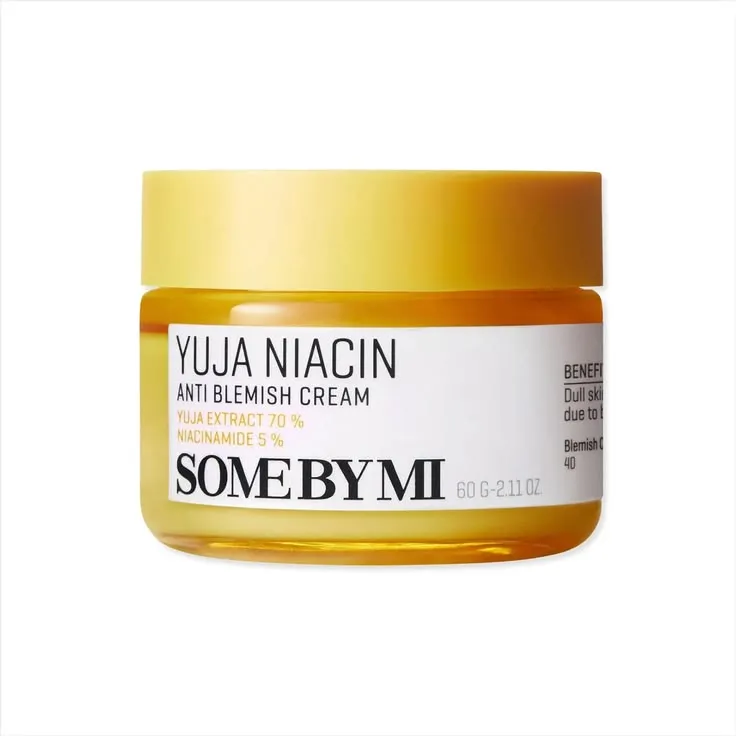 SOME BY MI Yuja Niacin Anti Blemish Cream (60g) - Authentic Korean Skincare in Egypt